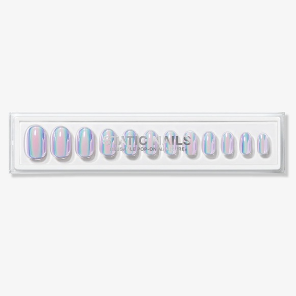 NWT Static Nails Reusable Pop-On Manicures in Doe - Picture 1 of 6